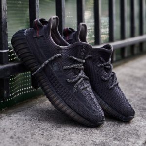 Authentic Yeezy 350 V2 Black Non-Reflective | Shop Classic Boost Sneakers