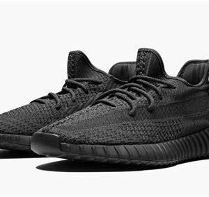 Yeezy 350 V2 Black Non Reflective Authentic Adidas Sneakers