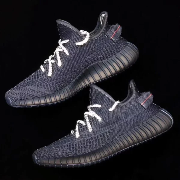 Black Yeezy 350 Reflective – All-Black Design | Sparse Stock