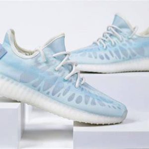 Ice Blue Yeezy – Boost Cushion, Frosty Hue | Authentic